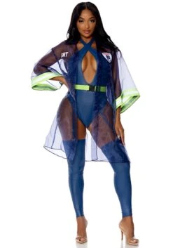 Forplay Women's What's The 911 Costume -Halloween Costumes womens whats the 911 costume alt 2