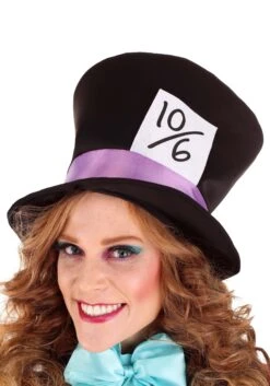 Whimsical Mad Hatter Costume For Women -Halloween Costumes womens whimsical mad hatter costume alt 1