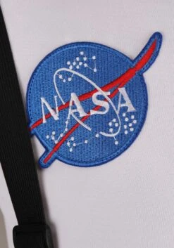 White Astronaut Costume For Women -Halloween Costumes womens white astronaut costume alt 7