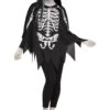 Fun World White Bones Women's Poncho Costume -Halloween Costumes womens white bones poncho costume
