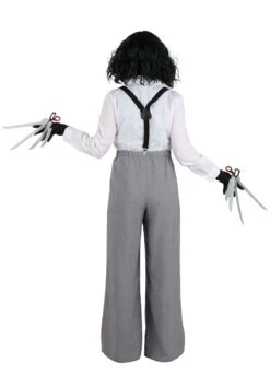 Edward Scissorhands Women's White Shirt Costume -Halloween Costumes womens white shirt edward scissorhands costume alt 1