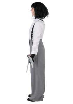 Edward Scissorhands Women's White Shirt Costume -Halloween Costumes womens white shirt edward scissorhands costume alt 2