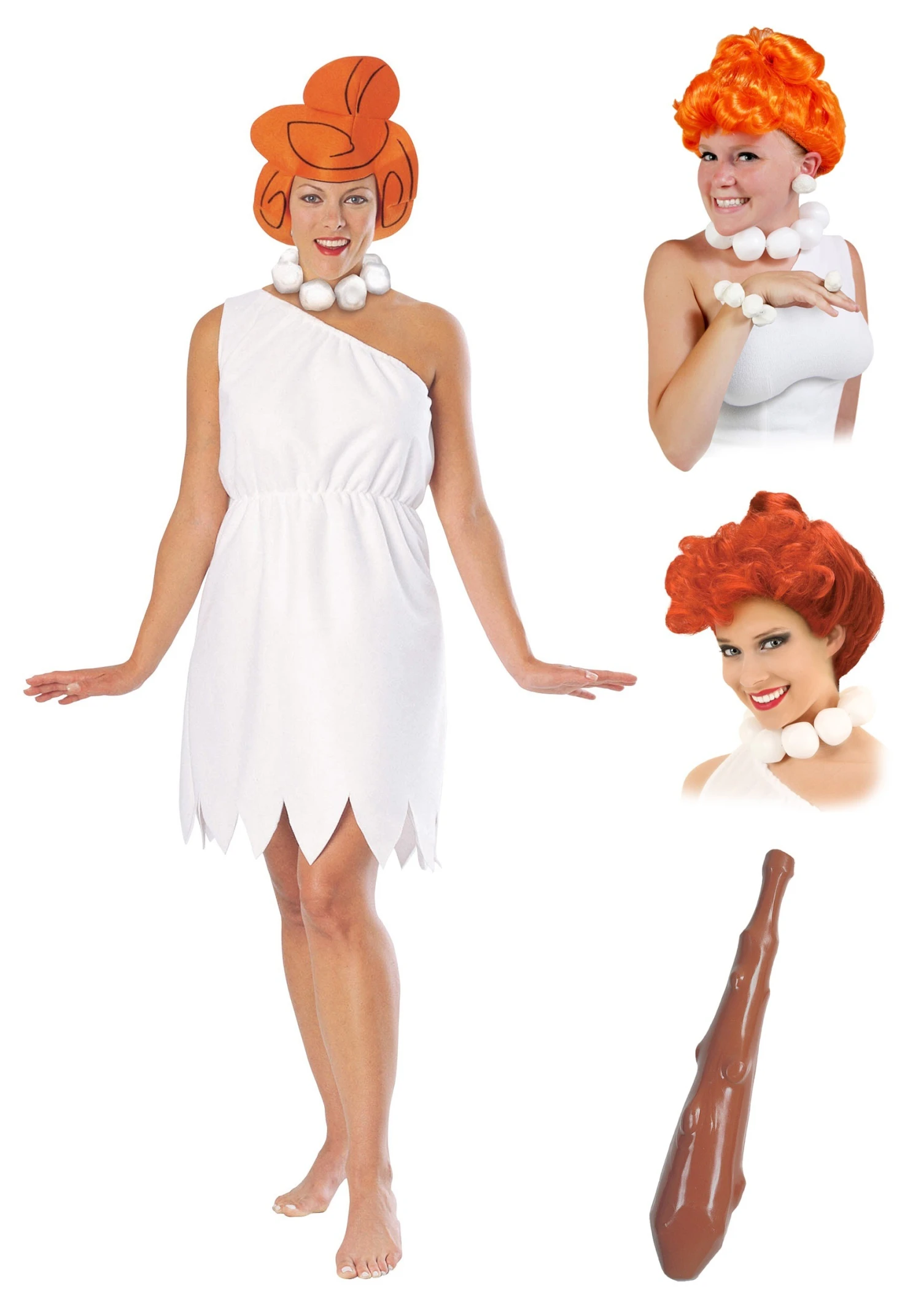 Ladies Wilma Flintstone Costume Package 3 Ladies Wilma Flintstone Costume Package