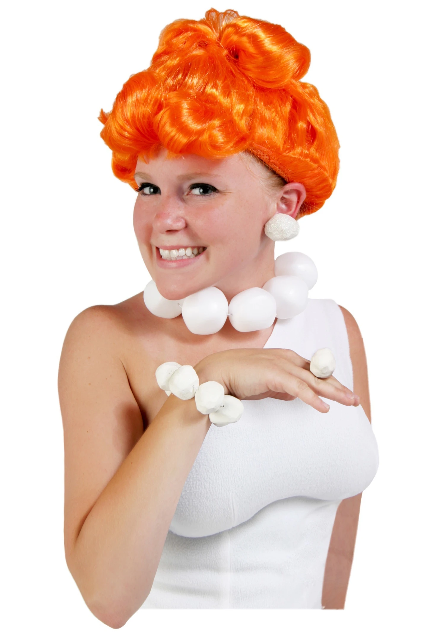 Ladies Wilma Flintstone Costume Package 6 Ladies Wilma Flintstone Costume Package - Image 4