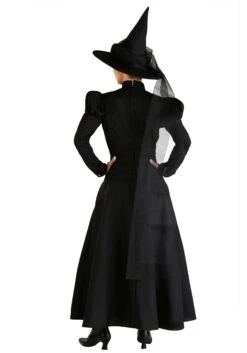 Women's Deluxe Witch Costume -Halloween Costumes womens witch deluxe costume alt 3