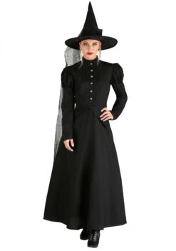 Women's Deluxe Witch Costume -Halloween Costumes womens witch deluxe costume alt 4