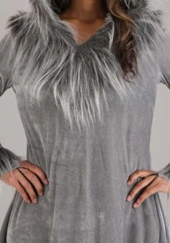 Grey Wolf Costume For Women 14 Grey Wolf Costume For Women -Halloween Costumes womens wolf costume alt 4