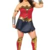 Women's Wonder Woman Plus Size Costume -Halloween Costumes womens wonder woman plus size costume