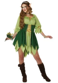 Women's Woodland Elf Costume Dress