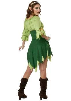 Women's Woodland Elf Costume Dress 9 Women's Woodland Elf Costume Dress -Halloween Costumes womens woodland elf costume dress alt 3