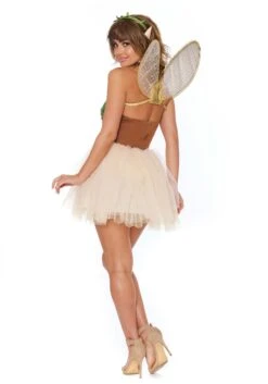 Dreamgirl Women's Sexy Woodland Fairy Costume Dress -Halloween Costumes womens woodland fairy costume alt 2