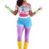 Work It Out 80s Women's Costume -Halloween Costumes womens work it out 80s costume 1