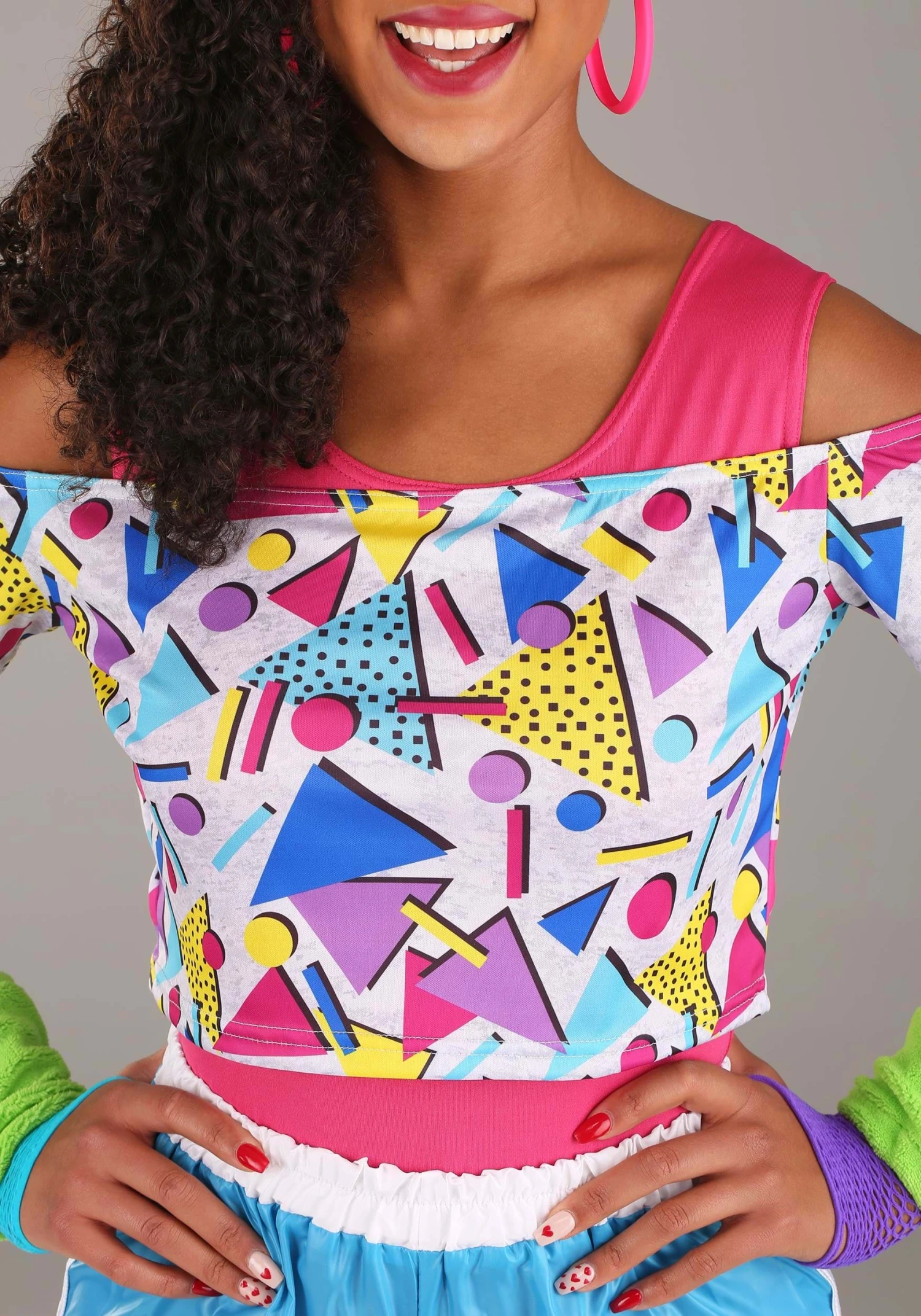 Work It Out 80s Women's Costume 6 Work It Out 80s Women's Costume - Image 4