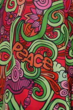 Women's Hippie World Peace Costume 12 Women's Hippie World Peace Costume -Halloween Costumes womens world peace hippie costume alt 4