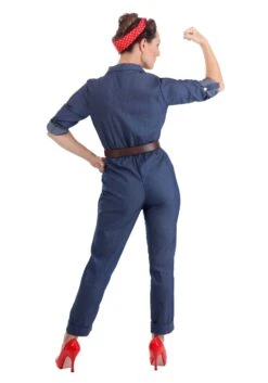 Women's WWII Icon Costume -Halloween Costumes womens wwii icon costume alt 3