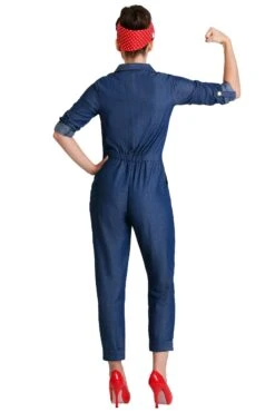 Women's WWII Icon Costume -Halloween Costumes womens wwii icon costume alt 4