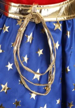 Wonder Woman Long-Sleeved Dress For Adults -Halloween Costumes wonder woman adult long sleeve dress alt 3