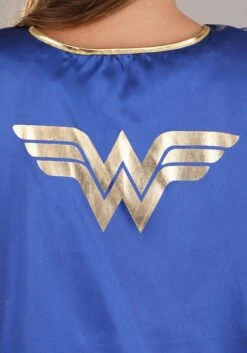 Wonder Woman Long-Sleeved Dress For Adults -Halloween Costumes wonder woman adult long sleeve dress alt 7