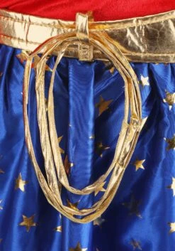 Plus Size Wonder Woman Long Sleeved Costume Dress For Women 16 Plus Size Wonder Woman Long Sleeved Costume Dress For Women -Halloween Costumes wonder woman plus size adult long sleeve dress cos alt 5