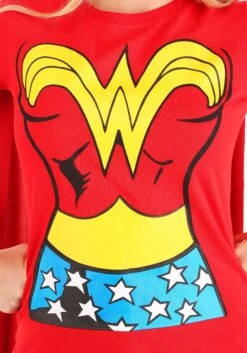 Wonder Woman T-Shirt Costume -Halloween Costumes wonder woman t shirt costume 5