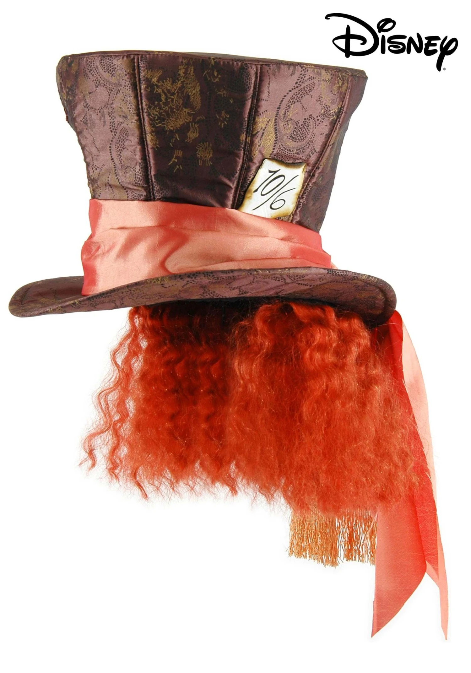 Disney Mad Hatter Costume Hat With Hair Accessory 3 Disney Mad Hatter Costume Hat With Hair Accessory