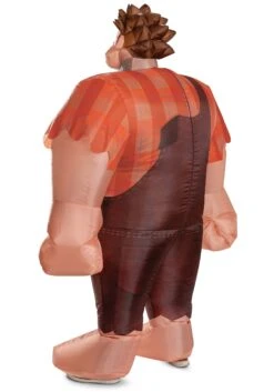 Disney Wreck It Ralph Inflatable Costume For Adults -Halloween Costumes wreck it ralph adult inflatable costume alt 2
