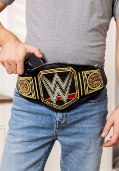 WWE Champion Belt Fanny Pack 9 WWE Champion Belt Fanny Pack -Halloween Costumes wwe champion belt fanny pack alt 3