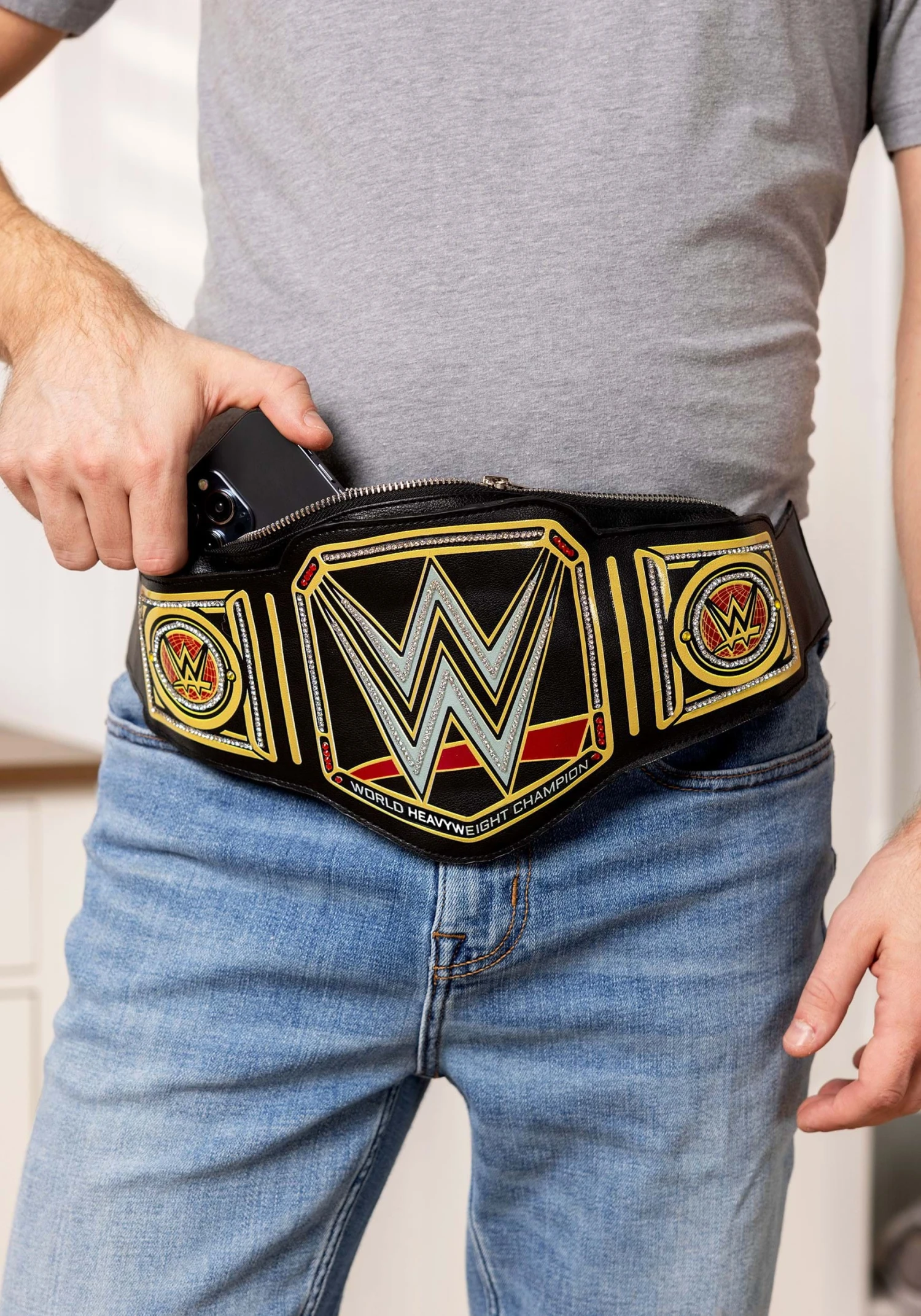 WWE Champion Belt Fanny Pack 5 WWE Champion Belt Fanny Pack - Image 3