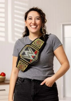 WWE Champion Belt Fanny Pack 11 WWE Champion Belt Fanny Pack -Halloween Costumes wwe champion belt fanny pack alt 5