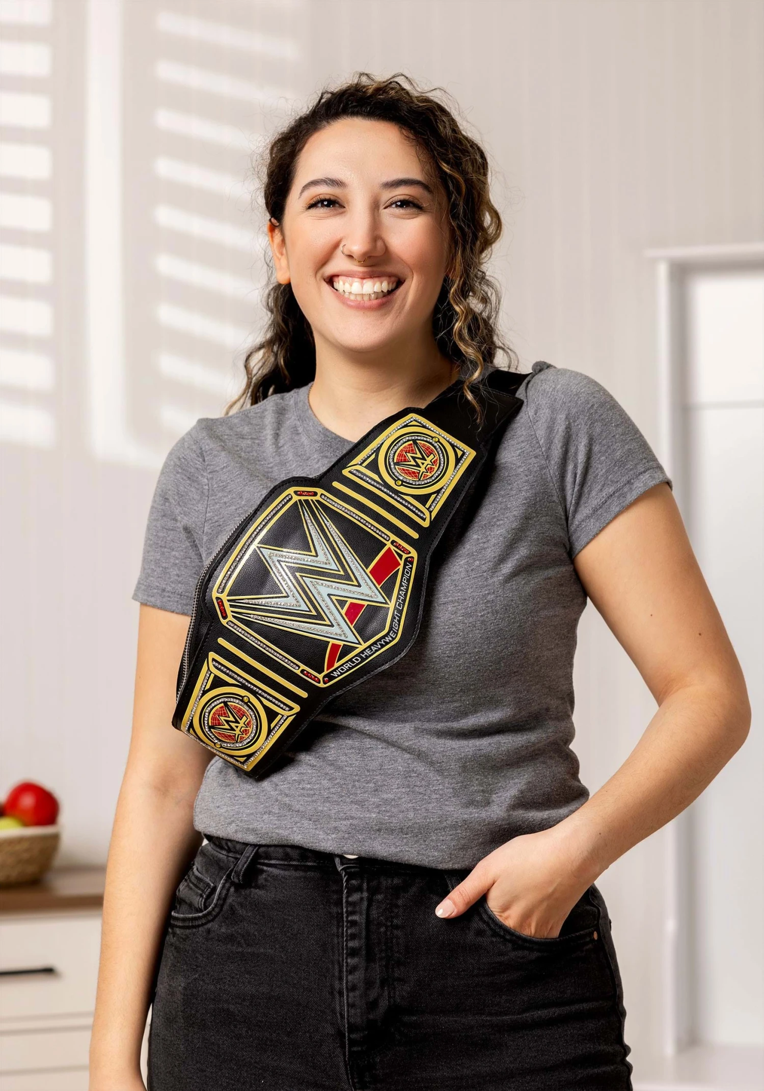 WWE Champion Belt Fanny Pack 7 WWE Champion Belt Fanny Pack - Image 5