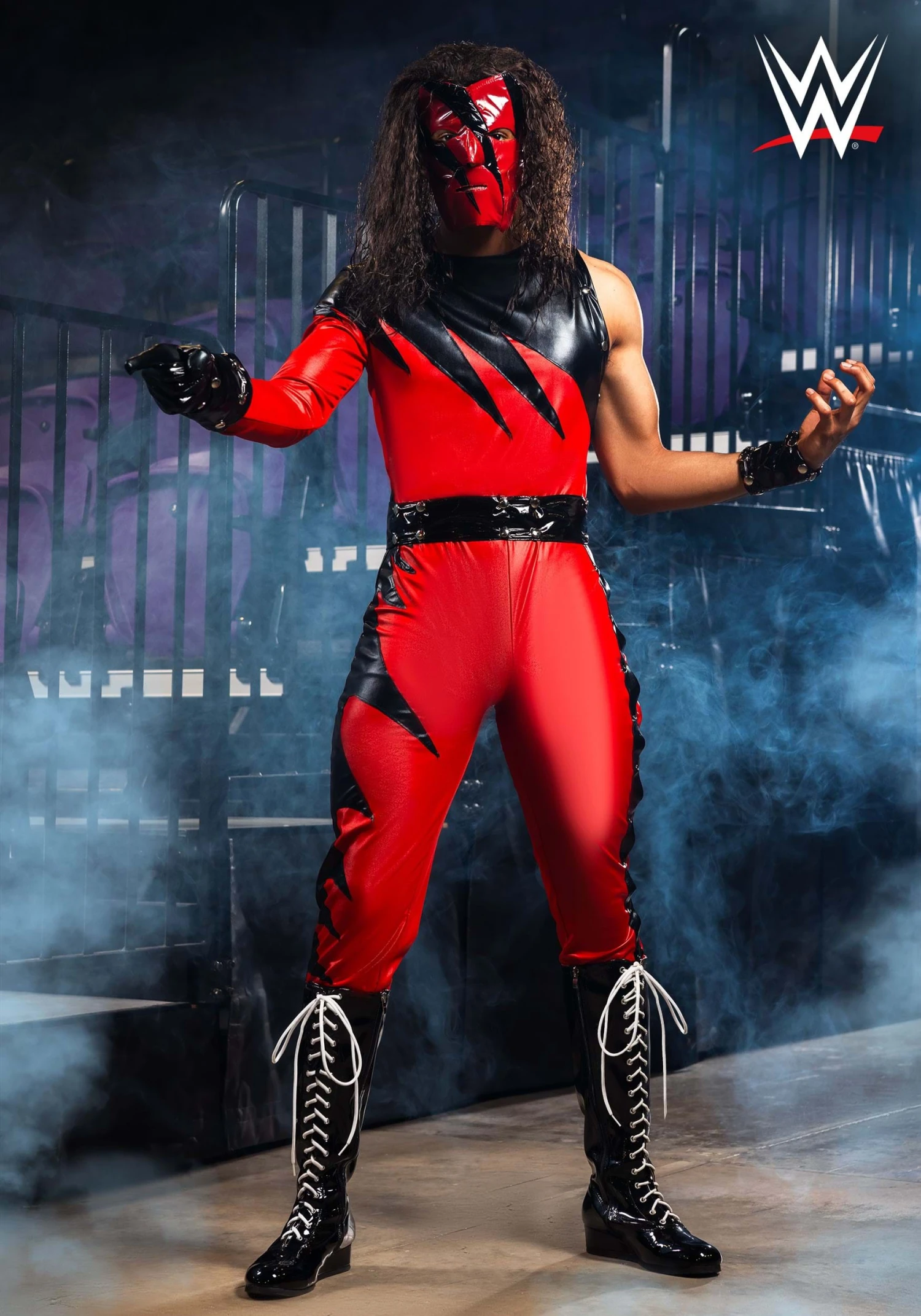 WWE Kane Men's Costume 3 WWE Kane Men's Costume