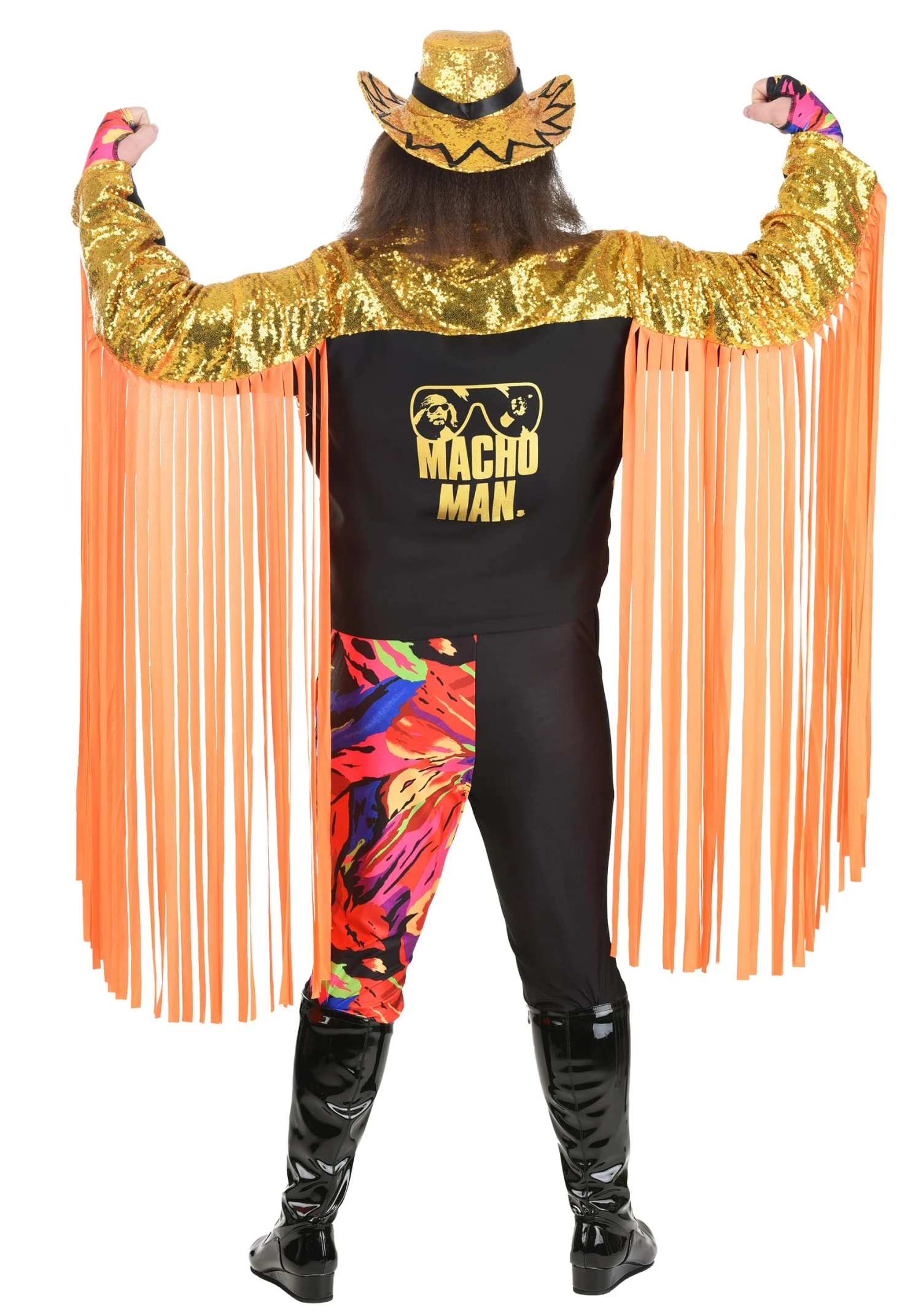 WWE Macho Man Randy SavagePlus SizeHalloween Costume 4 WWE Macho Man Randy SavagePlus SizeHalloween Costume - Image 2