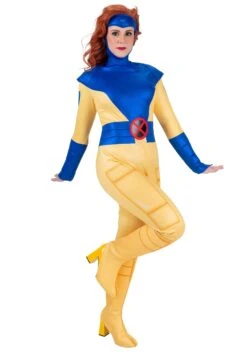 JAZWARES Women's X-Men Jean Grey Classic Costume -Halloween Costumes x men womens jean grey classic costume alt 6