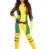 X-Men Rogue Premium Costume For Women 1 X-Men Rogue Premium Costume For Women -Halloween Costumes x men womens rogue premium costume