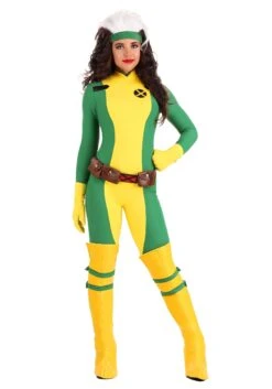 X-Men Rogue Premium Costume For Women -Halloween Costumes x men womens rogue premium costume 2