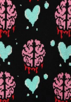 Adult You're My Zom-Bae Valentine's Day Sweater -Halloween Costumes youre my zom bae valentines day sweater alt 9