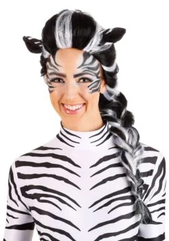 Zebra Costume Wig For Women