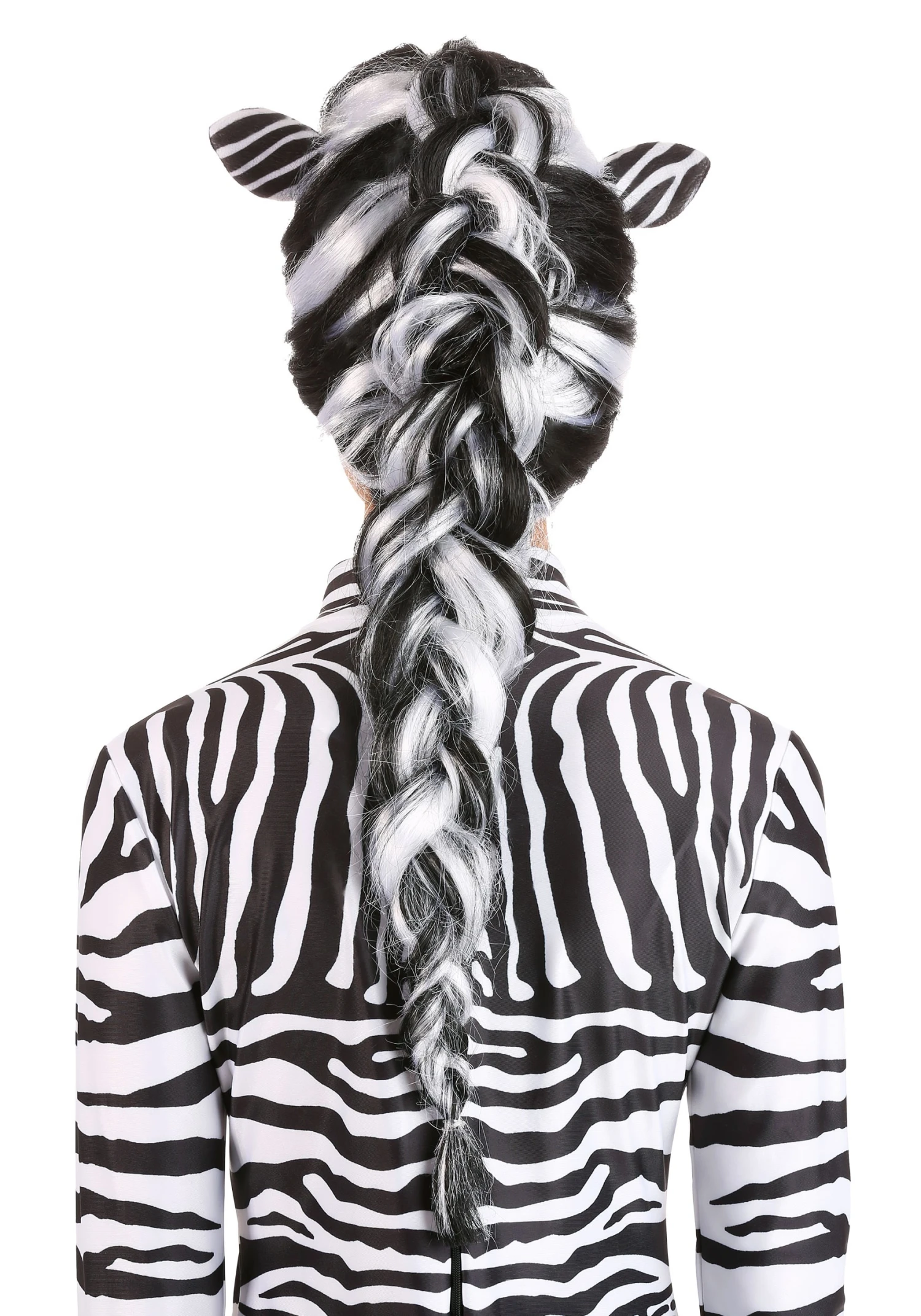Zebra Costume Wig For Women 4 Zebra Costume Wig For Women - Image 2