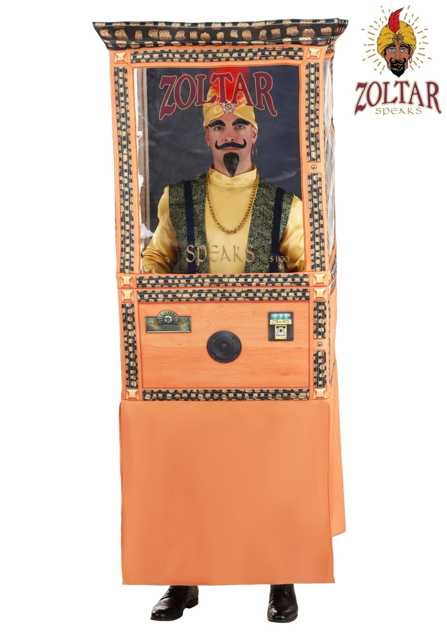 Zoltar Speaks Booth Costume For Adults 3 Zoltar Speaks Booth Costume For Adults